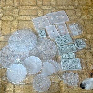 Assorted Silicone Resin Molds